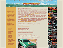 Tablet Screenshot of desertclassics.com